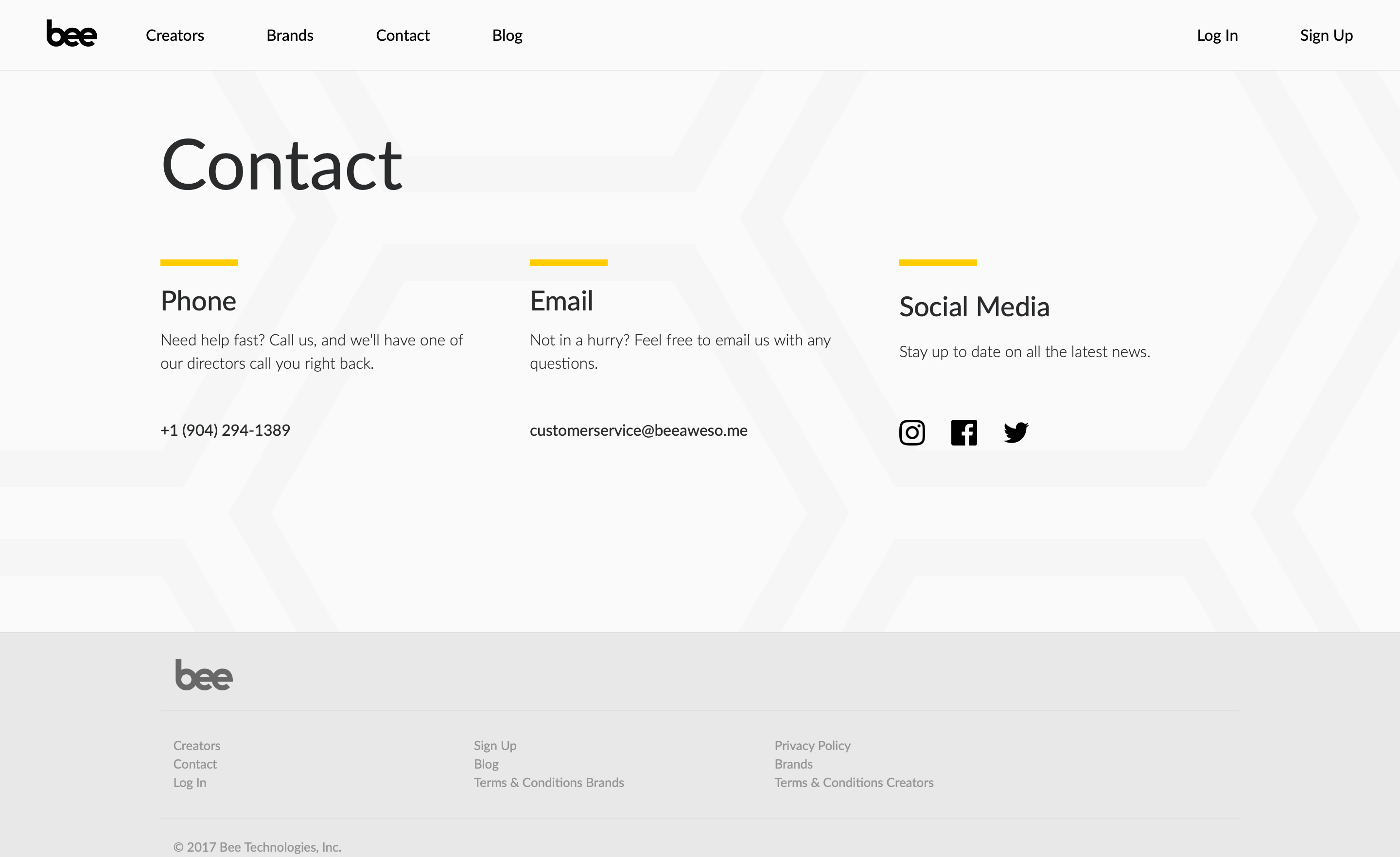 Website Contact